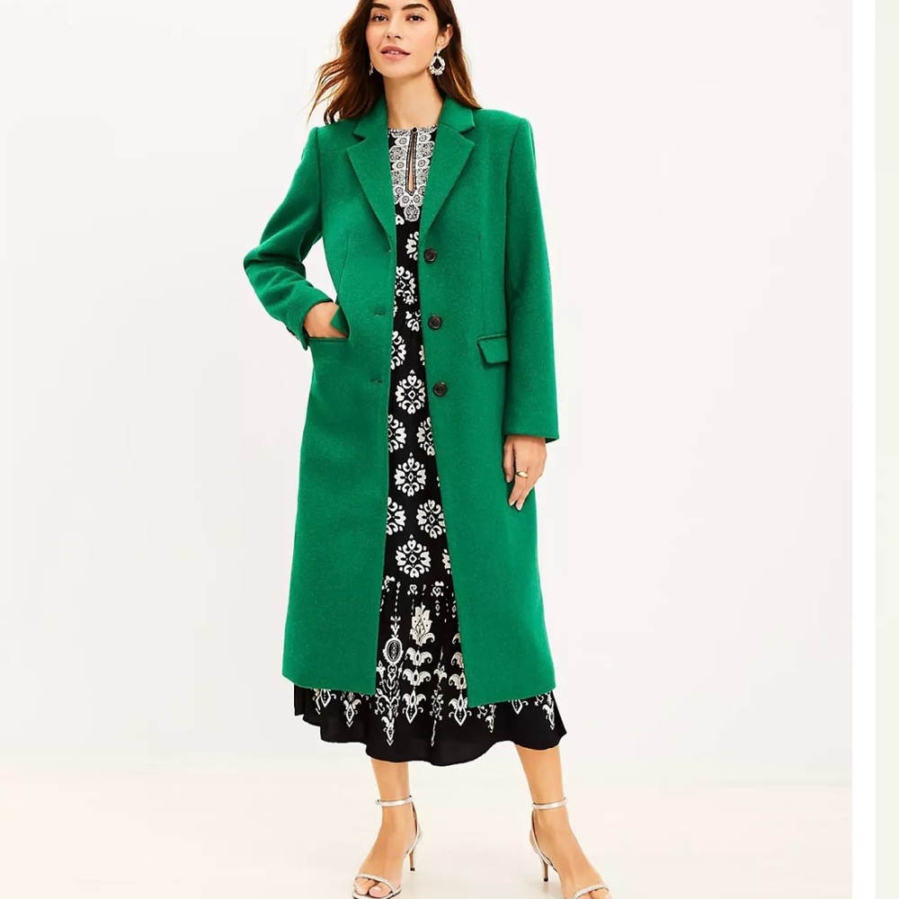Loft Modern Coat Green